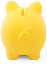 Load image into Gallery viewer, Cute Plastic Piggy Bank,Pig Money Box Plastic Piggy Bank for Kids Money Collections and Savings,Unique Birthday Gift (Yellow, S)
