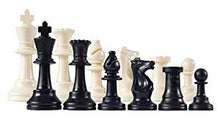 Load image into Gallery viewer, Heavy Tournament Triple Weighted Chess Set Combo - Forest Green
