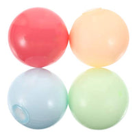 ABOOFAN 4pcs Glow Sticky Balls Glow in The Dark Sticky Ceiling Balls Luminescent Balls Stick to The Wall Slowly Fall Off Sensory Toys Gifts for Kids Adults