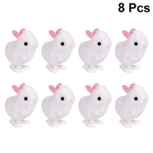 Load image into Gallery viewer, PRETYZOOM 8pcs Easter Rabbit Toy Clockwork Toy Wind Up Plush Bunny Animal Toy Gift Novelty Toys Party Favors for Boys Girls Kids Toddlers Children

