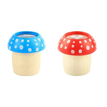 Load image into Gallery viewer, NUOBESTY 2pcs Kaleidoscope Toy Mirror Lens Kaleidoscope Mushroom Shape Kids Educational Science Developmental Toys Party Favors Gifts Blue
