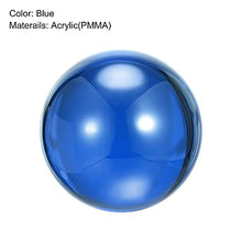 Load image into Gallery viewer, uxcell Blue Acrylic Contact Juggling Ball 2-3/4 Inch(70mm) with Ball Bag

