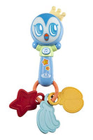 Kidian Baby Rattle - Shake and Jam Rattle - Baby Rattle and Teether Toy, Infant Rattle for 6 Months and Up by Flybar (Penguin)