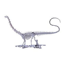 Load image into Gallery viewer, Haoun 3D Metal Puzzle, DIY Assembly Dinosaur Model Stainless Steel Model Kit Jigsaw Puzzle Brain Teaser, Dinosaur Puzzle Toy Desk Ornament - Diplodocus
