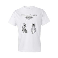 Wilkins Puppet T-Shirt, Puppeteer Gift, Puppet Design, Puppet Apparel White (Large)