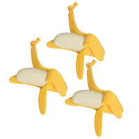 Toyvian 3pcs Stress Relief Banana Squeezed Peeling Banana Squeeze Toys Stress Relief Toy Vent Toys for Children