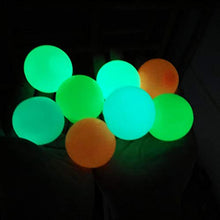 Load image into Gallery viewer, Weesey Glow in The Dark Sticky Ceiling Balls, Stress Ball for Adults and Kids,Glow Sticks Balls, Obsessive-Compulsive Disorder, Anxiety Fun Toys (8PCS)
