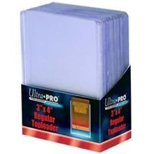 Load image into Gallery viewer, 25 Ultra Pro 3x4 REGULAR TOPLOADERS NEW Rigid Clear Trading Card Sleeves Sports
