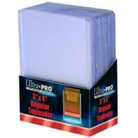 25 Ultra Pro 3x4 REGULAR TOPLOADERS NEW Rigid Clear Trading Card Sleeves Sports