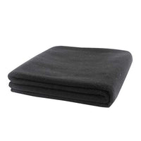 VORCOOL 1PC Comfortable Soft Blanket Solid Color Blanket Double Sided Blanket Portable Air Condition Quilt for Home Bedroom Office(Black, Size L) Warm Blanket