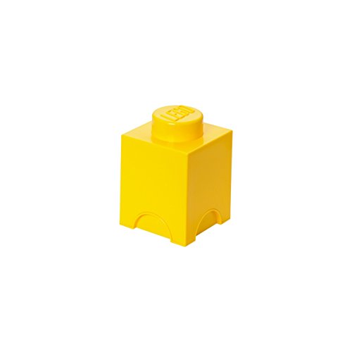 Pantone Universe Lego Storage Brick 1, Yellow