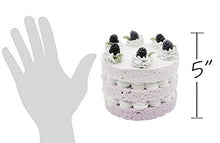 Load image into Gallery viewer, Just Dough It Faux 3 Layer BlackBerry Cake Replica Prop
