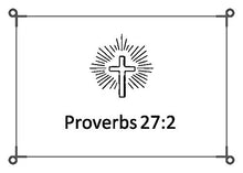 Load image into Gallery viewer, Agape Flashcards- Proverbs Study Flashcards: 100 of The Most Important Proverbs from The Bible | Pack of 100 Proverbs Study Flashcards | Perfect for Memorizing Proverbs Verses | Made in USA | English
