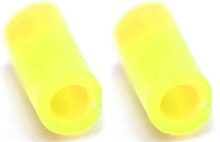 Teak Tuning Standard Fingerboard Pivot Cups, Yellow, Pack of 2