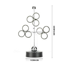 Load image into Gallery viewer, Art Perpetual Motion, Electronic Perpetual Motion Revolving Celestial Model Kinetic Art Craft Desk Decoration Physics Science Toy
