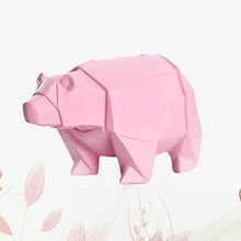 Load image into Gallery viewer, IMIKEYA Piggy Bank Polar Bear Pink Figure White Animal Coin Bank Resin Desktop Ornament for Storing Money Coins Desk Animal Ornaments for Kids Home Table Decorations

