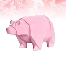 Load image into Gallery viewer, IMIKEYA Piggy Bank Polar Bear Pink Figure White Animal Coin Bank Resin Desktop Ornament for Storing Money Coins Desk Animal Ornaments for Kids Home Table Decorations
