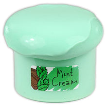Load image into Gallery viewer, Mint Cream (8oz) - Scented Thick &amp; Glossy Slime - Handmade in USA - Dope Slimes
