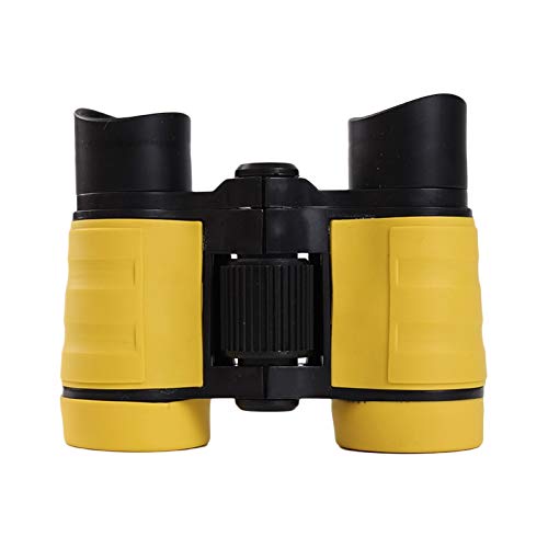 BARMI Portable Kids Children Binoculars Outdoor Observing High Clear Nonslip Telescope,Perfect Child Intellectual Toy Gift Set Yellow