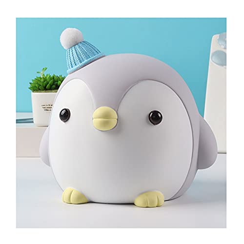 Piggy Bank The Little Penguin Piggy Bank is a Cute Piggy Bank, Waterproof and Drop-Resistant, Birthday Gifts for Adults, Children or Families. Coin Piggy Bank (Color : A)