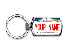 Load image into Gallery viewer, BRGiftShop Personalized Custom Name License Plate Canada New Brunswick Metal Keychain
