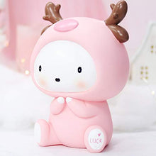 Load image into Gallery viewer, LEITOUYE Cute Deer Piggy Bank Cartoon Cute Child Boy Girl Birthday Gift Piggy Bank Home Decoration (Color : Pink, Size : L)
