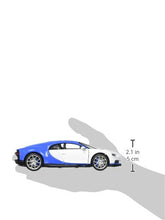 Load image into Gallery viewer, Maisto 1:24 - Exotics - Bugatti Chiron (Blue/White)
