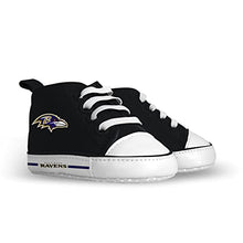 Load image into Gallery viewer, BabyFanatics Sports Themed 2 Piece Gift Set with Bib &amp; Shoes  Baltimore Ravens NFL  for Boys &amp; Girls Ages 6 Months &amp; Up
