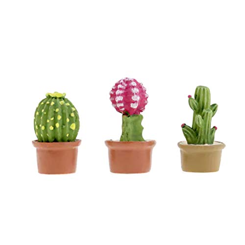 Mini Potted Cactus Set