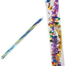 Load image into Gallery viewer, Glitter Wand, Magic Wonder Tube - for Kids, Teachers, Therapists, Sensory Room, Classroom, Talking or Pointing Stick, Pool Floats, Autistic, ADHD, SPD. 11 Inch
