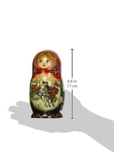 Load image into Gallery viewer, G. Debrekht Russia 5 Piece Troika Winter Nested Doll Set
