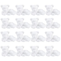 Amosfun 40Pcs Kids Crafts and Arts Supplies Foam Animal Mold DIY Painting Toys Accessory Micro Landscape Photo Props