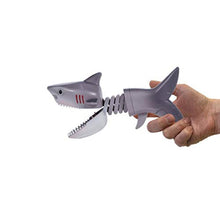 Load image into Gallery viewer, TOYANDONA 2PCS Hand Grabber Toy Dinosaur Shark Prank Props Party Joke Toy for Fun Holiday Festival Wedding Supplies (Red Dinosaur Grey Shark Style)
