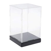 Tongina Clear Acrylic Display Risers Showcase Dustproof Protective Box for Jewelry Pop Figure , 20x20x35cm