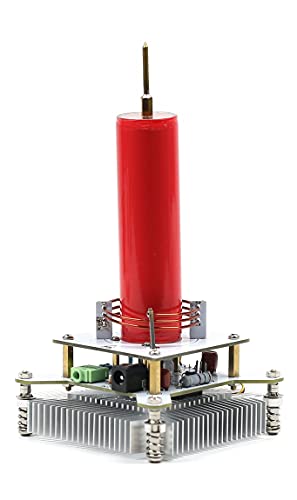 Joytech Music Tesla Coil Acrylic Base Shell Arc Plasma Loudspeaker Wireless  Transmission Experiment Desktop Toy Model (YS05)