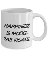 Load image into Gallery viewer, Gag Model Railroads, Happiness is Model Railroads, New Birthday From Men Women
