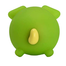 Load image into Gallery viewer, Jabber Ball Sankyo Toys Squeeze and Play Sound Ball - Neon Green Dog
