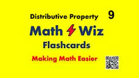 Math Wiz Flashcards Deck 9 Distributive Property