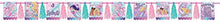 Load image into Gallery viewer, &quot;Barbie Mermaid&quot; Pennant and Tassel Party Garland 10&#39;, 1ct
