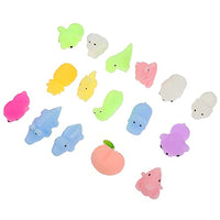 NUOBESTY 40pcs Lovely Cartoon Toys Office Squeeze Toys Stress Relief Toys Pinching Toy