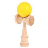 TOYANDONA Luminous Kendama Toy Wooden Kendama Ball Bamboo Kendama Trick Toy with Extra String Educational Classic Toy for Kids Adults