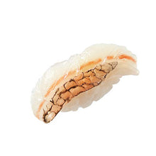Load image into Gallery viewer, Sushi Magnet Nigiri Type Sushi Replica with Strong Magnet on Underside (Sea Bream)
