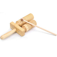 Load image into Gallery viewer, Wooden Sound Tube, Fine Workmanship Without Burrs Multi Sound Tube, Carefully Polished for Beginner Instrument Lovers Children Practice and Performance
