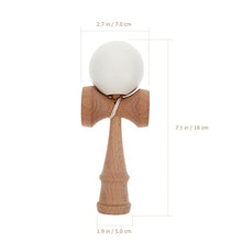 Load image into Gallery viewer, NUOBESTY Wooden Kendama Toy with String Luminous Kendama Ball Trick Toy Educational Classic Toy for Kids Adults Birthday Party Gifts White
