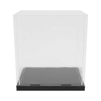 DOITOOL Clear Acrylic Display Case Assemble Countertop Box Cube Organizer Stand Protection Showcase for Action Figures Toys Collectibles S