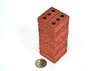 Load image into Gallery viewer, Acacia Grove Mini Red Bricks, 1:6 Scale (16 Pack)
