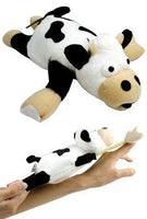 Playmaker Toys Flingshot Flying Cow, White
