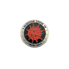Load image into Gallery viewer, COVID Challenge Coin Memento.
