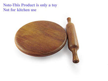 Load image into Gallery viewer, Craft Bazar Store Wooden Chakla Belan Toy for Kids - Brown
