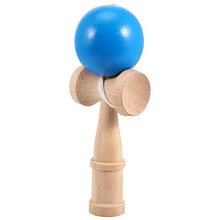Load image into Gallery viewer, BESPORTBLE Kendama Skill Toy Traditional Japanese Toss and Catch Skill Game with Rubberized Paint for Easier Skill Building Play Improved Balance Reflexes Creativity Blue
